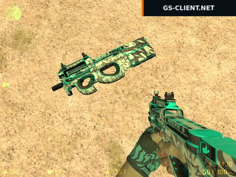 HD P90 Frontside Misty