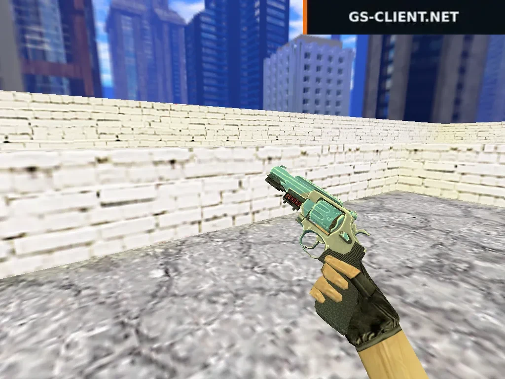 HD R8 Revolver Ice Cold