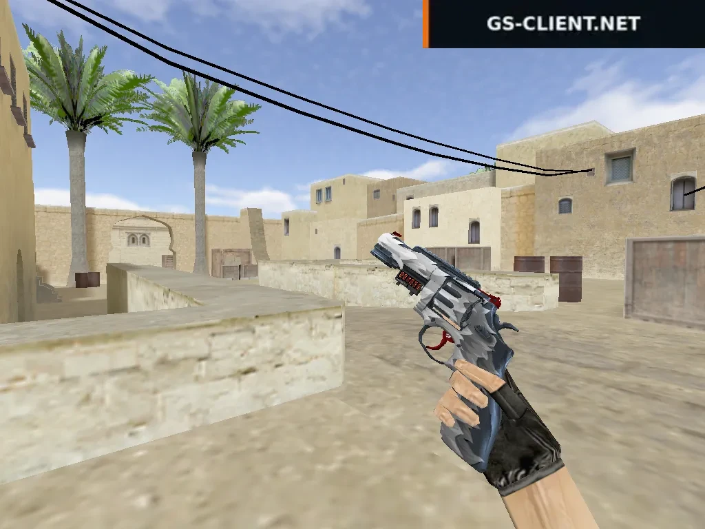 HD R8 Revolver White Fang