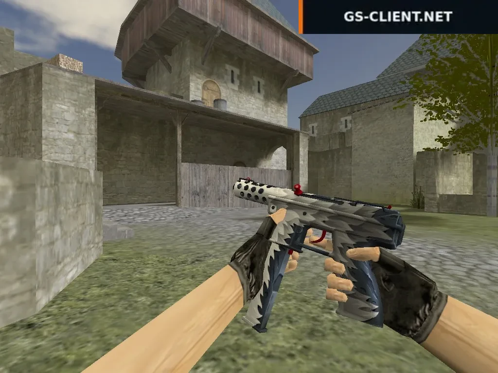 HD Tec-9 White Fang