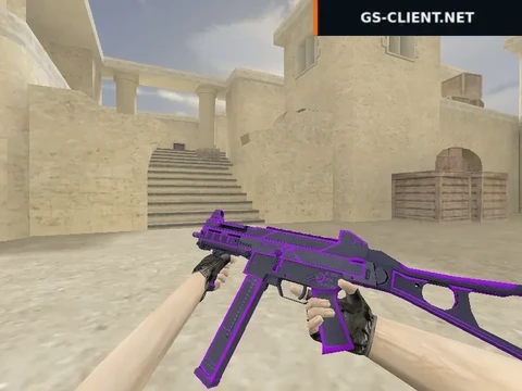 HD UMP-45 Bee Sting Purple