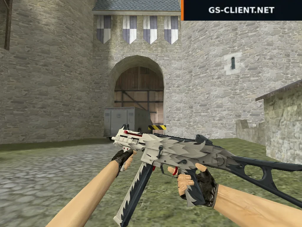 HD UMP-45 White Fang