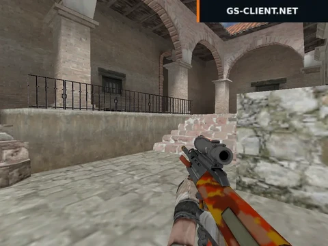 AUG Red Camo