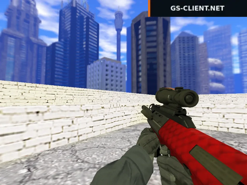 AUG Red Star