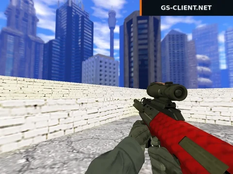 AUG Red Star