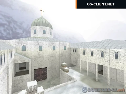 карта de_cloister для CS 1.6
