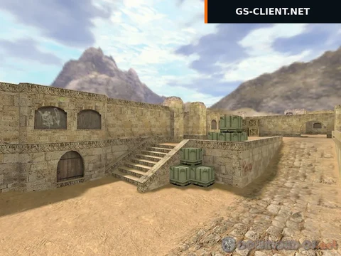 карта de_dust для CS 1.6