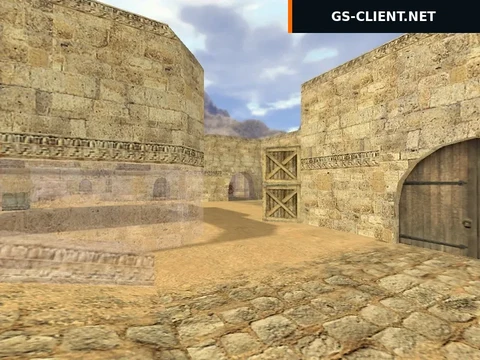 карта de_dust2_spam_spots для CS 1.6