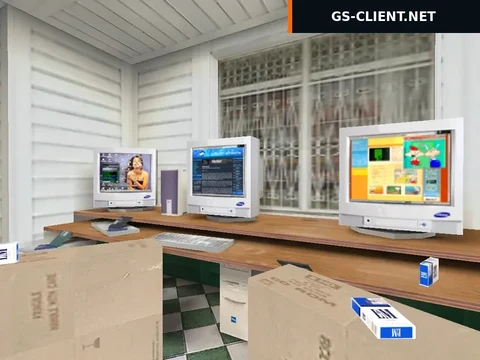 карта de_inetcafe для CS 1.6